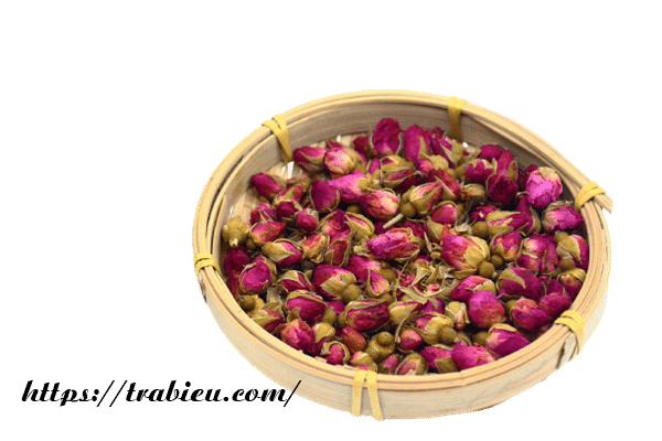 Trà hoa hồng là tên gọi chung của loại trà được pha bằng cánh hoặc nụ của hoa hồng