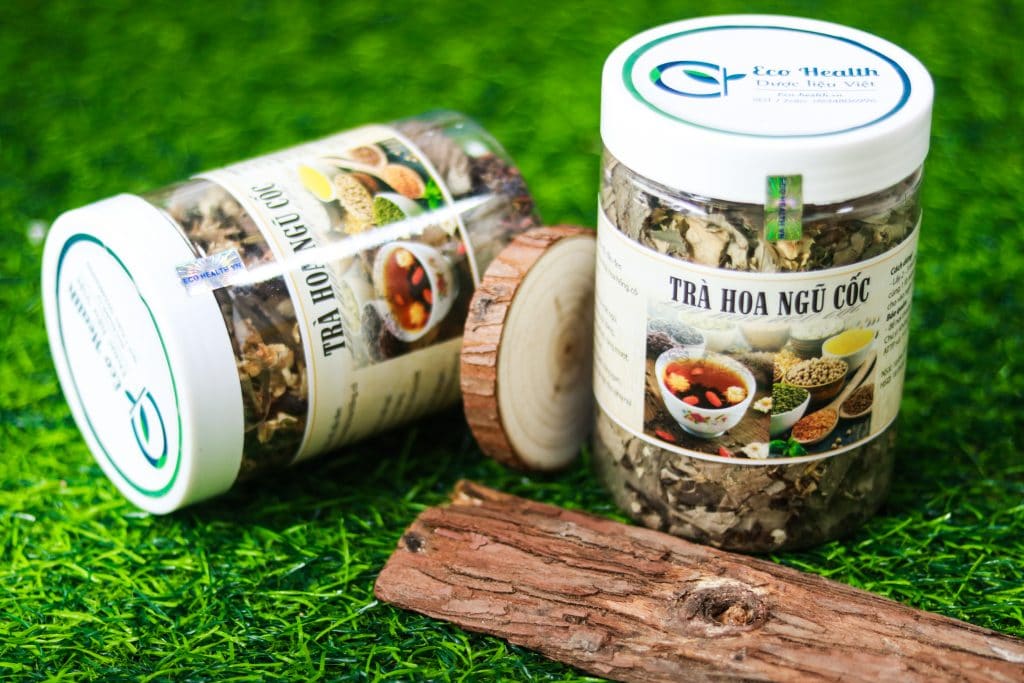 trà hoa ngũ cốc